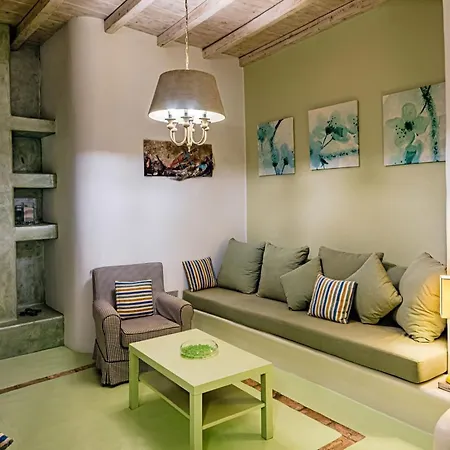 Sophisticated Mykonos Amorino Terrace With Private Hot Tub Outdoor Dining Area Apartment Kalafatis